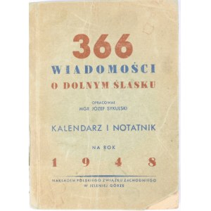 Silesiana SYKULSKI Józef - 366 wiadomości o Dolnym Śląsku.