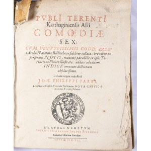 TERENTIUS Publius Karthaginiensis Afer, 1619