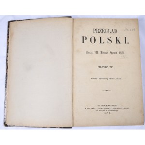 Przegląd Polski 1871 R. V, T. III