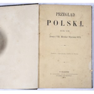 Przegląd Polski 1874, R. VIII