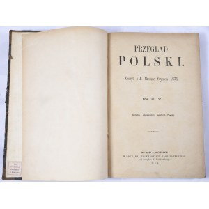 Przegląd Polski 1871, R. V, Z. VII-IX