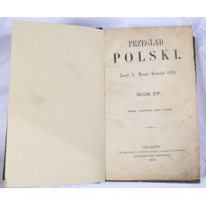 Przegląd Polski 1870, R. IV