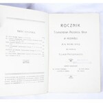 Rocznik Przemyski, Towarzystwa Przyjaciół Nauk w Przemyślu za rok 1912. T.II.