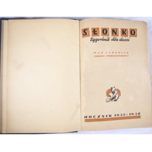 Słonko, tygodnik dla dzieci. 1937-1938