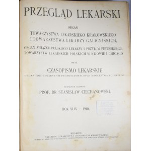 Przegląd Lekarski, R. XLIX, 1910