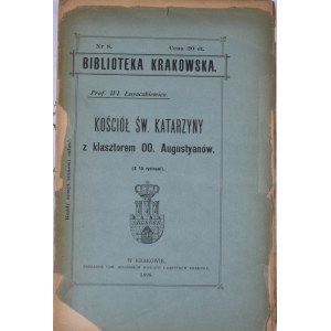 Biblioteka Krakowska nr 8 Kościół św. Katarzyny z klasztorem OO. Augustyanów.
