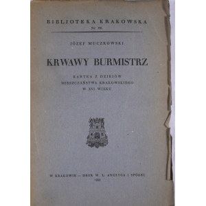 Biblioteka Krakowska nr 86 Krwawy burmistrz