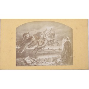 Grottger - Alegoria wojny, ok 1865