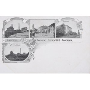 Jaworzno - Pozdrowienia z Jaworzna, przed 1905, długi adres