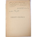 Zechenter Witold - Strzępy okupacji