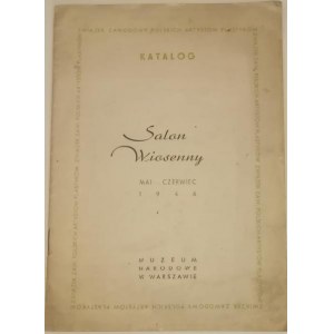Katalog wystawy - Salon Wiosenny Maj - czerwiec 1946