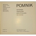Katalog wystawy - Pomnik. Wystawa obrazów Mieczysława Wejmana.