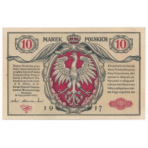 10 marek 1916 Generał biletów - ładny