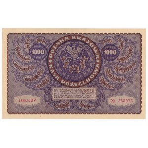 1.000 marek 1919 - I Serja BV