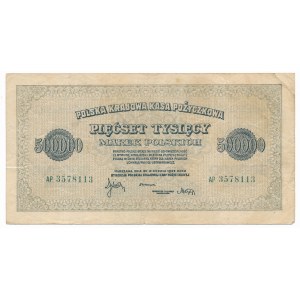 500.000 marek 1923 - AP - 7 cyfr