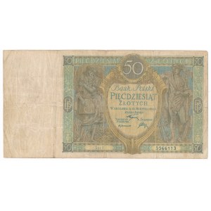 50 złotych 1925 Ser.P - RZADKI