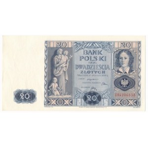 20 złotych 1936 - BN -