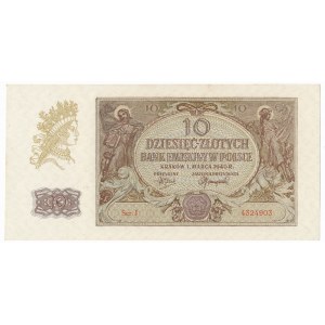 10 złotych 1940 - J -