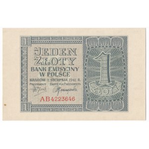 1 złoty 1941 - AB -