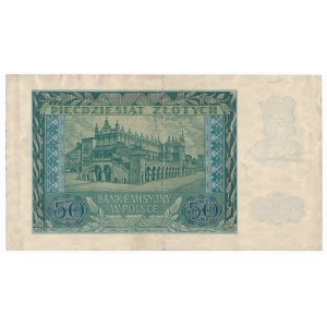 50 złotych 1940 - B -