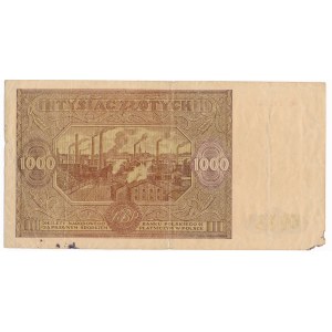 1.000 złotych 1946 - Wb z kropką