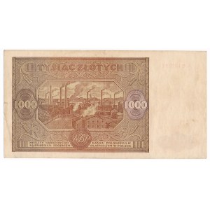1.000 złotych 1946 - A z kropką