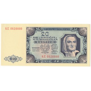 20 złotych 1948 - KE -