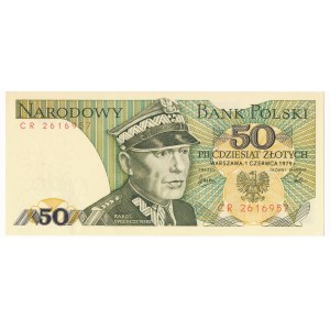 50 złotych 1979 - CR -