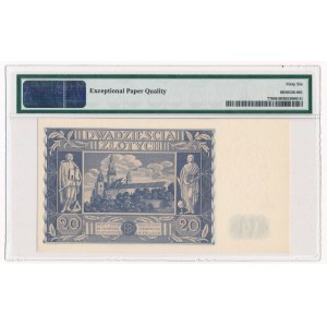 20 złotych 1936 - AM - PMG 66 EPQ
