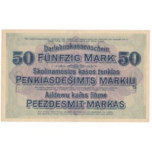 Kowno 50 marek 1918 - B -