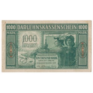 Kowno 1.000 marek 1918 6 cyfr