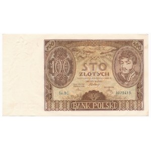 100 złotych 1934 - BC -