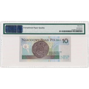 10 złotych 1994 - KI 0000029 - PMG 65 EPQ - niski numer seryjny