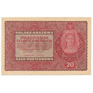 20 marek 1919 - II Serja C - rzadsza