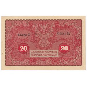 20 marek 1919 - II Serja C - rzadsza