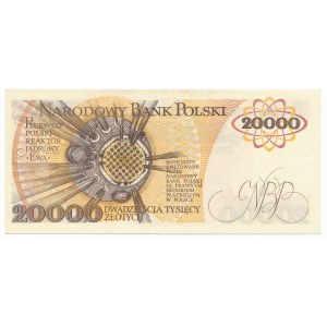 20.000 złotych 1989 - AK -