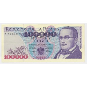 100.000 złotych 1993 - Z - rzadka seria