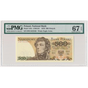 500 złotych 1979 - BW - PMG 67 EPQ