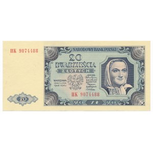 20 złotych 1948 - HK -