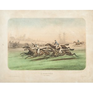 Victor Jean Adam (1801 - 1866), Meta (Finisz wyścigu koni), ok. 1830 r.