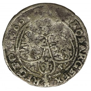 John II Casimir, 6 Groschen Krakau 1666 AT