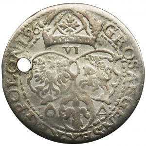 Sigismund III Vasa, 6 Groschen Marienburg 1596