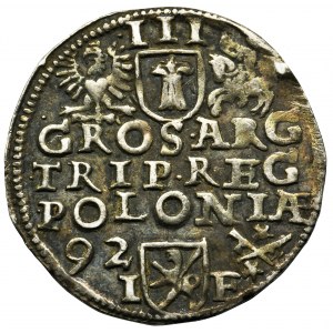 Zygmunt III Waza, Trojak Poznań 1592