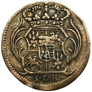 Augustus II the Strong, 3 Pfennig Dresden 1707 ILH