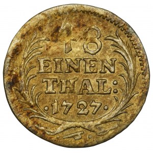 Augustus II the Strong, 1/48 Thaler Dresden 1727 IGS