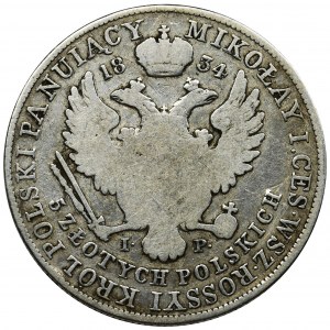 5 zloty Warsaw 1834 IP