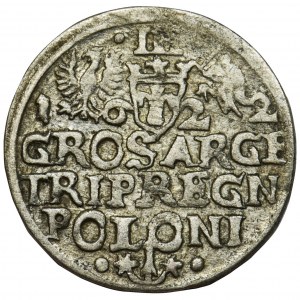 Sigismund III Vasa, 3 Groschen Krakau 1622