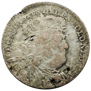 Augustus III of Poland, 18 Groschen Leipzig 1754 EC