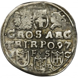 Sigismund III Vasa, 3 Groschen Bromberg 1597