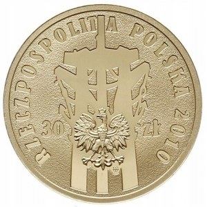 30 złotych 2010 - Polski sierpień 1980